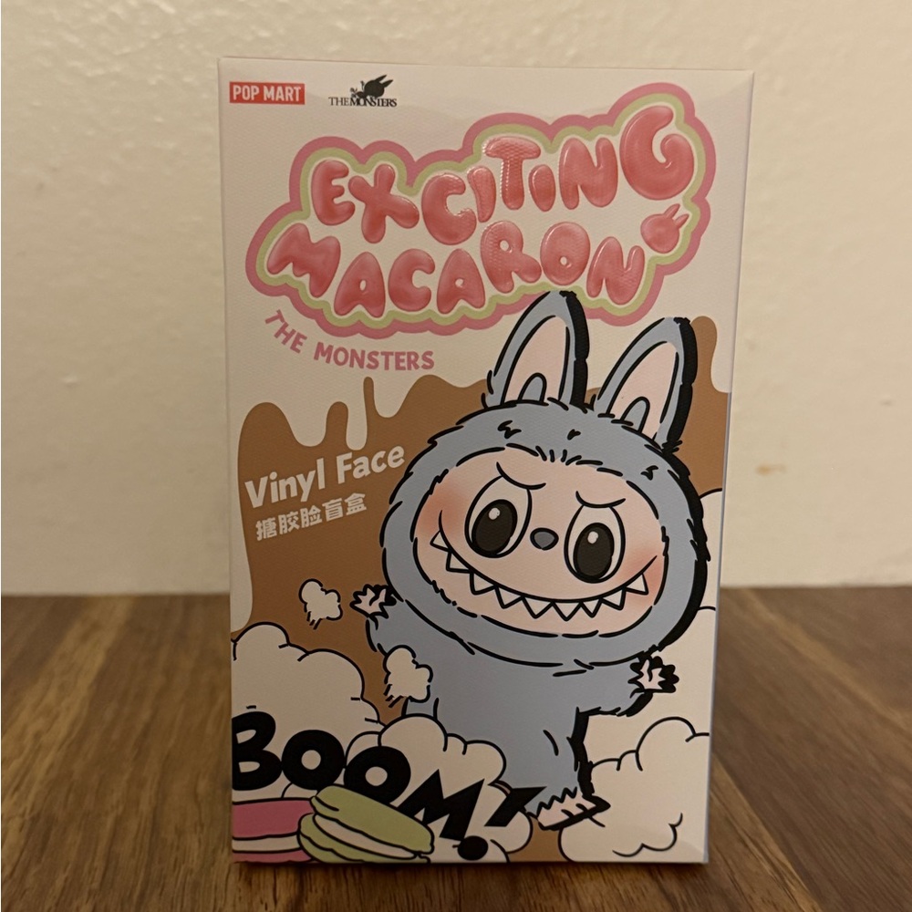 Pop Mart Exciting Macaron “The Monsters” Labubu in Soymilk ✨